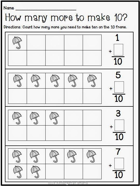 Kindergarten Addition Math