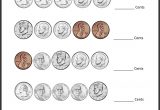 4th Grade Math Printable Worksheet Counting Coins
