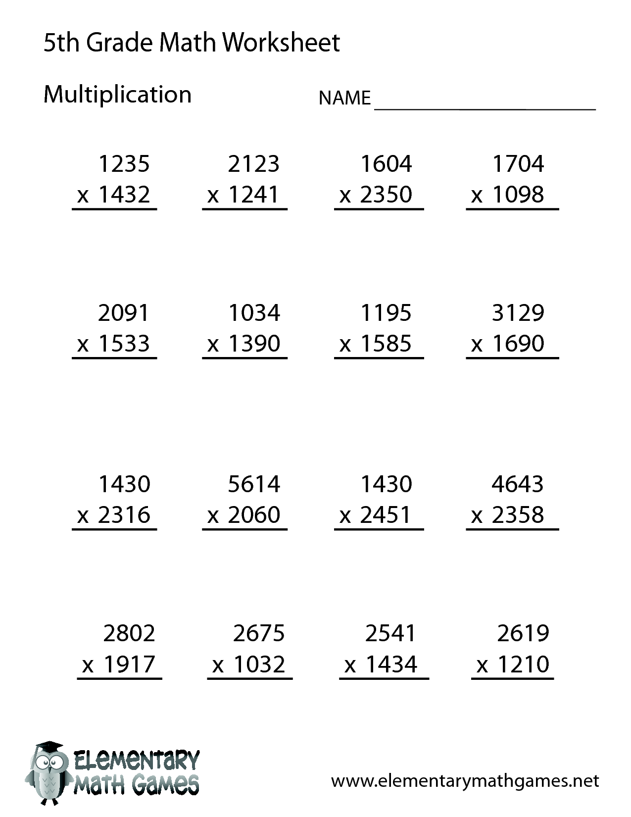 What Kind Of Math Do You Learn In 5th Grade