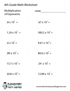 8th Grade Math Problems