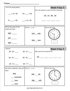 7th Grade Math Facts and Printable Worksheets - 2018