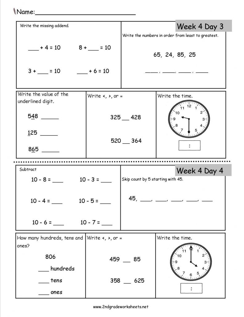 7th Grade Math Review Worksheet Practice MySchoolsMath