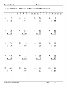 Addition with Regrouping