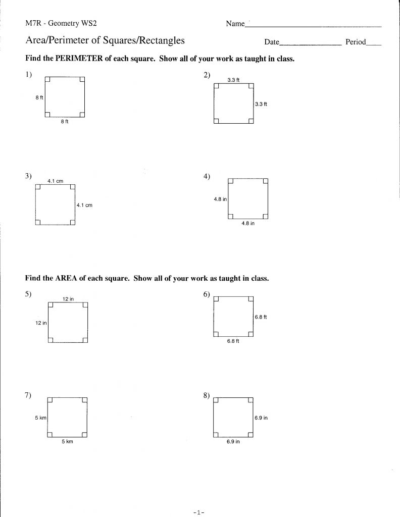 9th Grade Math Facts And Printable Worksheets 2018